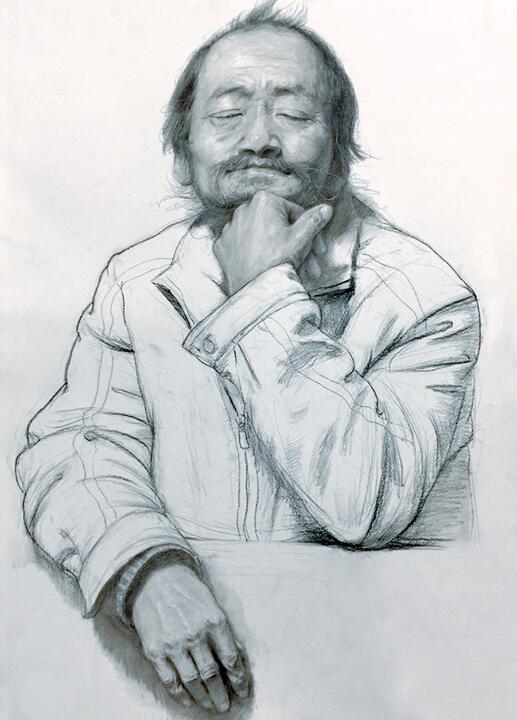 合肥顶峰中高考集训画室学生素描作品